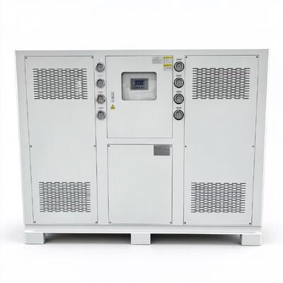 40HP Water Cooled Scroll Chiller Industrial Process Water Chillers For Printing And BOPP Film Lamination Line