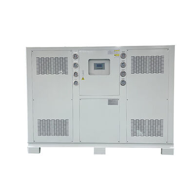 Buy 40HP Water Cooled Scroll Chiller Industrial Process Water Chillers For Printing And BOPP Film Lamination Line online manufacture